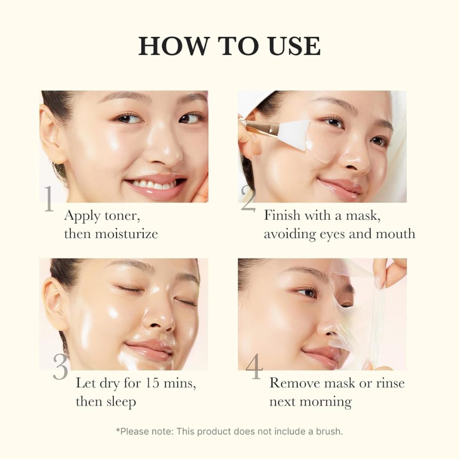 Medicube Kojic Acid Turmeric Overnight Wrapping Peel Off Mask